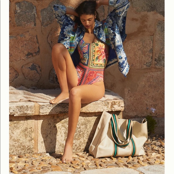 Anthropologie x Farm Rio Lita One-Piece Swimsuit ☀️ - Picture 6 of 15